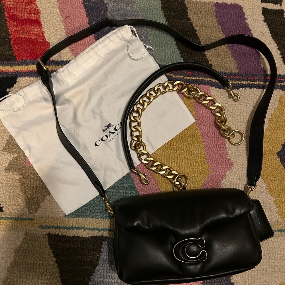 NEW Coach Pillow Tabby 26 - with extra strap